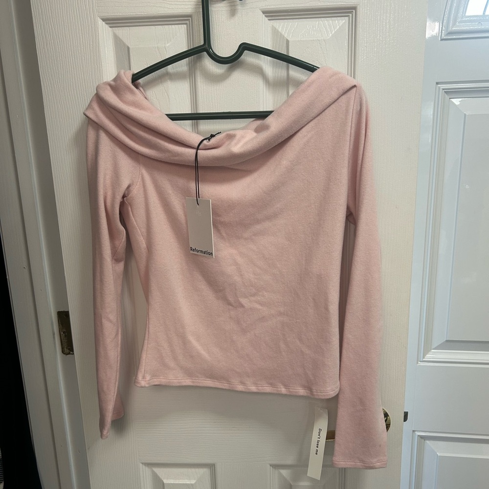 Reformation Elio Knit Top